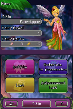 Pixie hollow create a fairy games
